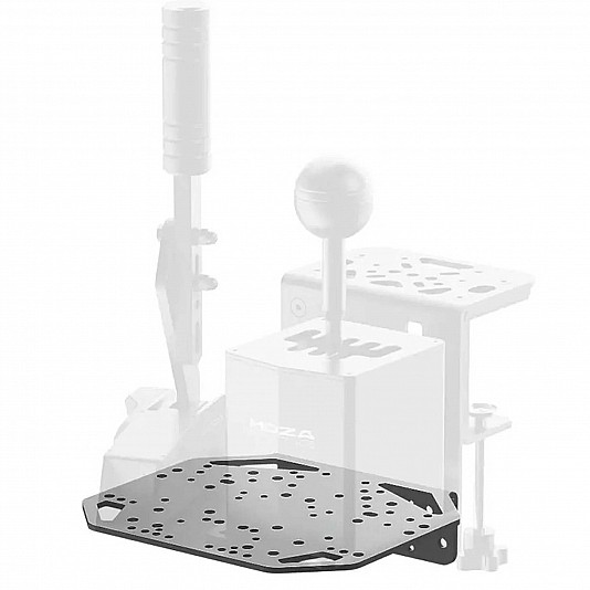 MOZA Mounting Plate Universale per cambio e freno a mano - Nero MOZA Mounting Plate Universale per cambio e freno a mano - Nero