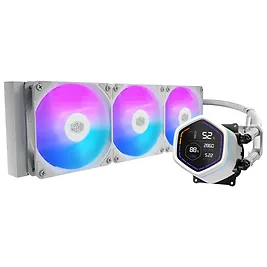 Cooler Master MasterLiquid Core Nex Digital ARGB AIO - Bianco - 360 mm Cooler Master MasterLiquid Core Nex Digital ARGB AIO - Bianco - 360 mm
