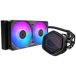 Cooler Master MasterLiquid Atmos II Pixel LED AIO - Nero - 240mm Cooler Master MasterLiquid Atmos II Pixel LED AIO - Nero - 240mm