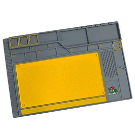 Tappetino in silicone personalizzato Drako - Grigio/Giallo Tappetino in silicone personalizzato Drako - Grigio/Giallo