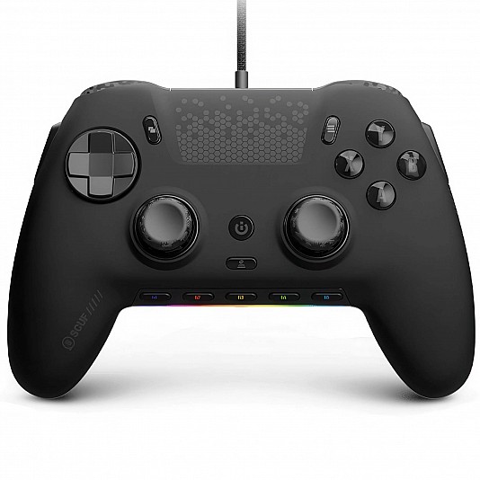SCUF Envision V2 Controller Cablato RGB per PC, Hall Effect - Nero SCUF Envision V2 Controller Cablato RGB per PC, Hall Effect - Nero