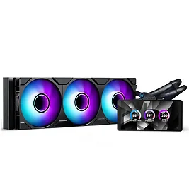 Phanteks Glacier One 360M25 LCD AIO, Display 6" - 360mm - Nero Phanteks Glacier One 360M25 LCD AIO, Display 6" - 360mm - Nero