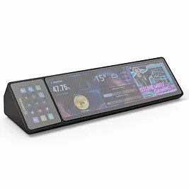 Xeneon Edge & Stream Deck Holder 3D Print - Nero Xeneon Edge & Stream Deck Holder 3D Print - Nero
