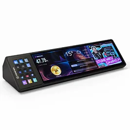 Xeneon Edge & Stream Deck BUNDLE con Holder 3D Print - Nero Xeneon Edge & Stream Deck BUNDLE con Holder 3D Print - Nero