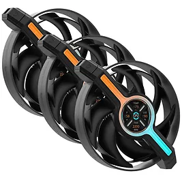 Alseye O12 PRO Max Fan ARGB, 3pz - Nero Alseye O12 PRO Max Fan ARGB, 3pz - Nero