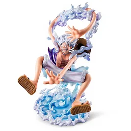 One Piece Monkey D. Luffy Gear Fifth Evolutionary History POP Statue - Figura Collezione One Piece Monkey D. Luffy Gear Fifth Evolutionary History POP Statue - Figura Collezione