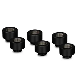 Thermal Grizzly DeltaMate Extender Fitting - MF10 - Nero - Confezione da 6 Thermal Grizzly DeltaMate Extender Fitting - MF10 - Nero - Confezione da 6