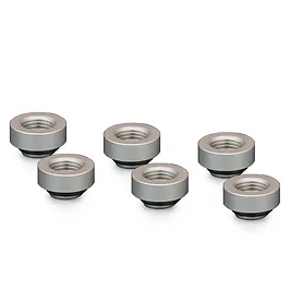 Thermal Grizzly DeltaMate Extender Fitting - MF7- Nickel Opaco - Confezione da 6 Thermal Grizzly DeltaMate Extender Fitting - MF7- Nickel Opaco - Confezione da 6