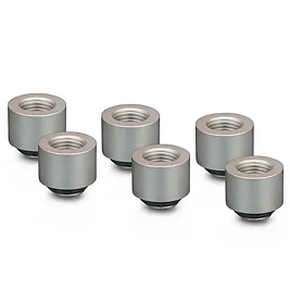 Thermal Grizzly DeltaMate Extender Fitting - MF14 - Nickel - Confezione da 6 Thermal Grizzly DeltaMate Extender Fitting - MF14 - Nickel - Confezione da 6