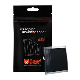 Thermal Grizzly Kapton Insulation Sheet, 10 x 60mm - Nero - Confezione da 50 Thermal Grizzly Kapton Insulation Sheet, 10 x 60mm - Nero - Confezione da 50