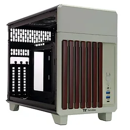 Thermaltake TR100 WS Matcha Green - Case Mini Tower Mini-ITX Thermaltake TR100 WS Matcha Green - Case Mini Tower Mini-ITX