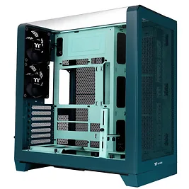 Thermaltake View 390 Air, Vetro Temperato - Transformative Teal Thermaltake View 390 Air, Vetro Temperato - Transformative Teal