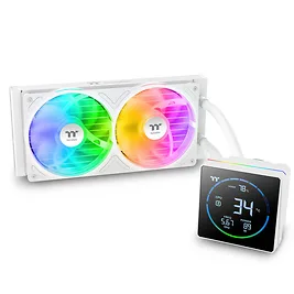 Thermaltake TH240-S V3 ARGB Sync - Dissipatore AIO Liquid Cooler 240mm - Snoiw White Thermaltake TH240-S V3 ARGB Sync - Dissipatore AIO Liquid Cooler 240mm - Snoiw White
