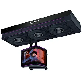 Lian Li HydroShift II OLED Curved 360 UNI FAN P28 V2 - AIO 360mm display OLED 2K curvo - Nero Lian Li HydroShift II OLED Curved 360 UNI FAN P28 V2 - AIO 360mm display OLED 2K curvo - Nero