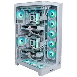 Thermaltake Capo X - Micro‑ATX Dual‑System - Snow White Thermaltake Capo X - Micro‑ATX Dual‑System - Snow White