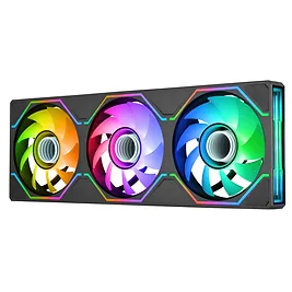 Thermaltake SWAFAN 360 UNIFY ARGB Sync PC Cooling Fan, 360mm, Nero – Ventola Tripla con Pale Intercambiabili Thermaltake SWAFAN 360 UNIFY ARGB Sync PC Cooling Fan, 360mm, Nero – Ventola Tripla con Pale Intercambiabili