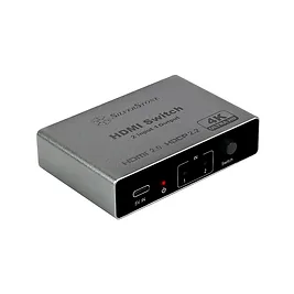 SilverStone SST-HSW21 - Switch HDMI 2.0 4K 2 Ingressi 1 Uscita con HDR10 e Dolby Vision SilverStone SST-HSW21 - Switch HDMI 2.0 4K 2 Ingressi 1 Uscita con HDR10 e Dolby Vision