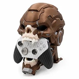 CyberSkull Apex - Stand Controller Cyberpunk con Gestione Cavi - Metallic Copper CyberSkull Apex - Stand Controller Cyberpunk con Gestione Cavi - Metallic Copper