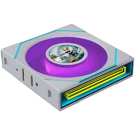 Lian Li UNI FAN SL-INF LCD FLEX Wireless 120mm - ARGB, LCD e Reverse Blade - Bianco Lian Li UNI FAN SL-INF LCD FLEX Wireless 120mm - ARGB, LCD e Reverse Blade - Bianco
