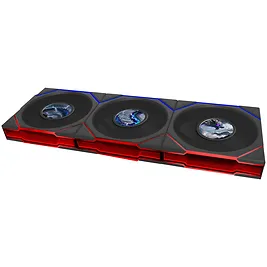 Lian Li UNI FAN TL LCD FLEX Wireless 120mm ARGB - Kit 3 Ventole con Controller - Nero Lian Li UNI FAN TL LCD FLEX Wireless 120mm ARGB - Kit 3 Ventole con Controller - Nero