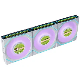 Lian Li Uni Fan SL-INF LCD Flex Wireless - Kit 3 Ventole 120mm ARGB con Display LCD 1.8" - Bianco Lian Li Uni Fan SL-INF LCD Flex Wireless - Kit 3 Ventole 120mm ARGB con Display LCD 1.8" - Bianco