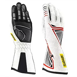 Sabelt G39 Guanti Sim Racing, Taglia M - Bianco Sabelt G39 Guanti Sim Racing, Taglia M - Bianco