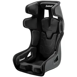 Sabelt GT PAD XL - Sedile Racing FIA in Fibra di Vetro con Imbottitura Modulare - Nero Sabelt GT PAD XL - Sedile Racing FIA in Fibra di Vetro con Imbottitura Modulare - Nero