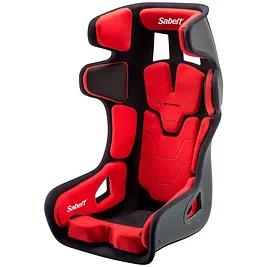 Sabelt GT PAD XL - Sedile Racing FIA con Scocca in Vetroresina e Imbottitura Modulare - Nero/Rosso Sabelt GT PAD XL - Sedile Racing FIA con Scocca in Vetroresina e Imbottitura Modulare - Nero/Rosso