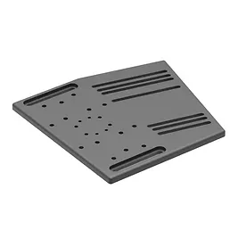 Sabelt Shifter & Handbrake Plate - Piastra di montaggio in alluminio per shifter e freno a mano SimRacing - Nera Sabelt Shifter & Handbrake Plate - Piastra di montaggio in alluminio per shifter e freno a mano SimRacing - Nera