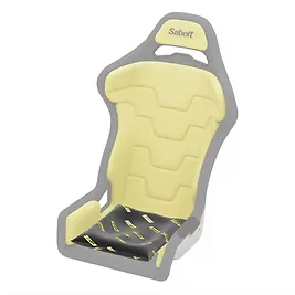 Sabelt Sim Foam Pro Kit Seat - Cuscino Modellabile per Sedile Sim Racing in Memory Foam 40x50 cm - Nero Sabelt Sim Foam Pro Kit Seat - Cuscino Modellabile per Sedile Sim Racing in Memory Foam 40x50 cm - Nero