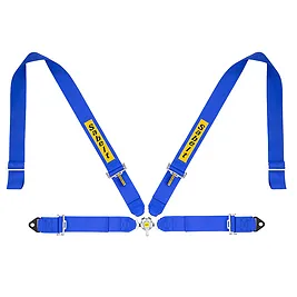 Sabelt Sim Seatbelts - Cinture 4 Punti per Sim Racing, Regolabili, Compatibili Serie P/S/X - Royal Blue Sabelt Sim Seatbelts - Cinture 4 Punti per Sim Racing, Regolabili, Compatibili Serie P/S/X - Royal Blue