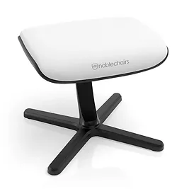 noblechairs Footrest 2 White Edition - Poggiapiedi Ergonomico Reclinabile fino a 45° in Similpelle Hi-Tech noblechairs Footrest 2 White Edition - Poggiapiedi Ergonomico Reclinabile fino a 45° in Similpelle Hi-Tech