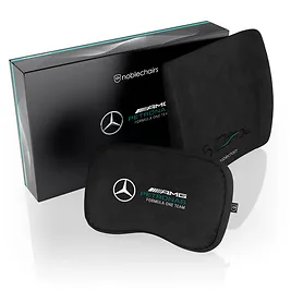 noblechairs Memory Foam Kissen-Set - Mercedes-AMG Petronas F1 Team Edition - Set di Cuscini Ergonomici in Memory Foam noblechairs Memory Foam Kissen-Set - Mercedes-AMG Petronas F1 Team Edition - Set di Cuscini Ergonomici in Memory Foam