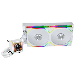 Lian Li Galahad II LCD 280 TL Wireless AIO Water Cooler, ARGB - Bianco Lian Li Galahad II LCD 280 TL Wireless AIO Water Cooler, ARGB - Bianco