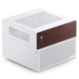 Jonsbo N4 - Case NAS mATX con Frontale in Legno di Noce, 6x 3.5" e 2x 2.5" - Bianco Jonsbo N4 - Case NAS mATX con Frontale in Legno di Noce, 6x 3.5" e 2x 2.5" - Bianco