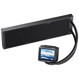 Jonsbo TF3-360SCBN - Dissipatore AIO 360mm con Display LCD 3,5", Pompa ARGB in Ceramica, senza Ventole - Nero Jonsbo TF3-360SCBN - Dissipatore AIO 360mm con Display LCD 3,5", Pompa ARGB in Ceramica, senza Ventole - Nero