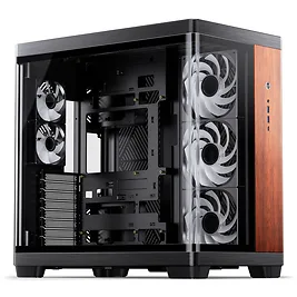 Jonsbo TK-4 Wood - Case Mid-Tower ATX con Frontale in Legno e Vetro Temperato - Nero Jonsbo TK-4 Wood - Case Mid-Tower ATX con Frontale in Legno e Vetro Temperato - Nero