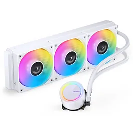 Jonsbo TG-360W - Bianco AIO 360mm con Radiatore in Alluminio, 3 Ventole 120mm PWM ARGB e Pompa ARGB Jonsbo TG-360W - Bianco AIO 360mm con Radiatore in Alluminio, 3 Ventole 120mm PWM ARGB e Pompa ARGB
