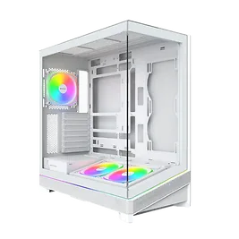 Montech Sky 3, Midi-Tower, ATX, ARGB, Vetro Temperato - Bianco Montech Sky 3, Midi-Tower, ATX, ARGB, Vetro Temperato - Bianco