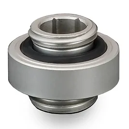 Thermal Grizzly DeltaMate Extender-Fitting MM7R G1/4" in Ottone - Argento Thermal Grizzly DeltaMate Extender-Fitting MM7R G1/4" in Ottone - Argento