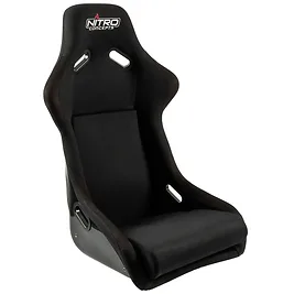 Nitro Concepts R300 EVO - Sedile Sim Racing con Scocca in Vetroresina e Imbottitura in Schiuma Fredda - Nero Nitro Concepts R300 EVO - Sedile Sim Racing con Scocca in Vetroresina e Imbottitura in Schiuma Fredda - Nero