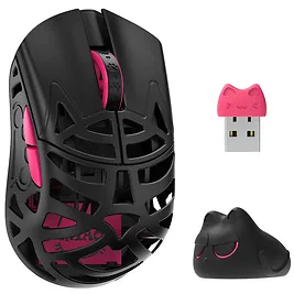 WLMouse Beast Miao - Mouse Gaming Wireless Ultraleggero 31g con Sensore Pixart PAW3950HS 30.000 DPI, Switch Omron Optical e 8000 Hz - Nero WLMouse Beast Miao - Mouse Gaming Wireless Ultraleggero 31g con Sensore Pixart PAW3950HS 30.000 DPI, Switch Omron Optical e 8000 Hz - Nero
