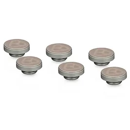 Thermal Grizzly DeltaMate Plug G1/4" - Nickel, Confezione da 6 Thermal Grizzly DeltaMate Plug G1/4" - Nickel, Confezione da 6