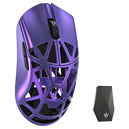 WLMouse Beast X Max - Mouse Gaming Wireless Ultraleggero 42g con Sensore Pixart PAW3950HS 26.000 DPI, Switch Omron Optical e 8000 Hz - Viola WLMouse Beast X Max - Mouse Gaming Wireless Ultraleggero 42g con Sensore Pixart PAW3950HS 26.000 DPI, Switch Omron Optical e 8000 Hz - Viola