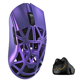 WLMouse Beast X Mini Pro - Mouse Gaming Wireless Ultraleggero 34g con Sensore Pixart PAW3950HS 30.000 DPI, Switch Omron Optical e 8000 Hz - Lila WLMouse Beast X Mini Pro - Mouse Gaming Wireless Ultraleggero 34g con Sensore Pixart PAW3950HS 30.000 DPI, Switch Omron Optical e 8000 Hz - Lila