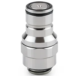 Thermal Grizzly DeltaMate Quick Disconnect Male M - Connettore Rapido G1/4" Nickel Lucido Thermal Grizzly DeltaMate Quick Disconnect Male M - Connettore Rapido G1/4" Nickel Lucido