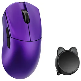 WLMouse HUAN - Mouse Gaming Wireless Ultraleggero 48g con Sensore Pixart PAW3950HS 30.000 DPI, Switch Omron Optical e 8000 Hz - Viola WLMouse HUAN - Mouse Gaming Wireless Ultraleggero 48g con Sensore Pixart PAW3950HS 30.000 DPI, Switch Omron Optical e 8000 Hz - Viola