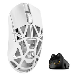 WLMouse Beast X Mini Pro Solid Sides - Mouse Gaming Wireless Ultraleggero 34g con Sensore Pixart PAW3950HS 30.000 DPI, Switch Omron Optical e 8000 Hz - Bianco WLMouse Beast X Mini Pro Solid Sides - Mouse Gaming Wireless Ultraleggero 34g con Sensore Pixart PAW3950HS 30.000 DPI, Switch Omron Optical e 8000 Hz - Bianco