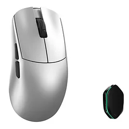 WLMouse YING Magnesium - Mouse Gaming Wireless Ultraleggero 47g con Sensore Pixart PAW3950HS 30.000 DPI, Switch Omron Optical e 8000 Hz - Argento WLMouse YING Magnesium - Mouse Gaming Wireless Ultraleggero 47g con Sensore Pixart PAW3950HS 30.000 DPI, Switch Omron Optical e 8000 Hz - Argento