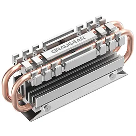 Graugear G-M2HS06 dissipatore SSD M.2 2280 con 4 Heatpipe - Nero Graugear G-M2HS06 dissipatore SSD M.2 2280 con 4 Heatpipe - Nero